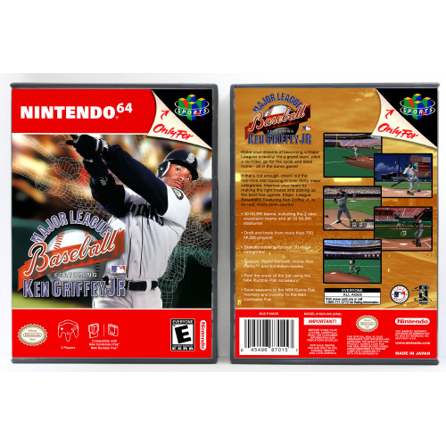 Major League Baseball Featuring Ken Griffey Jr.